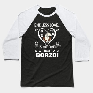 Borzoi Lovers Baseball T-Shirt